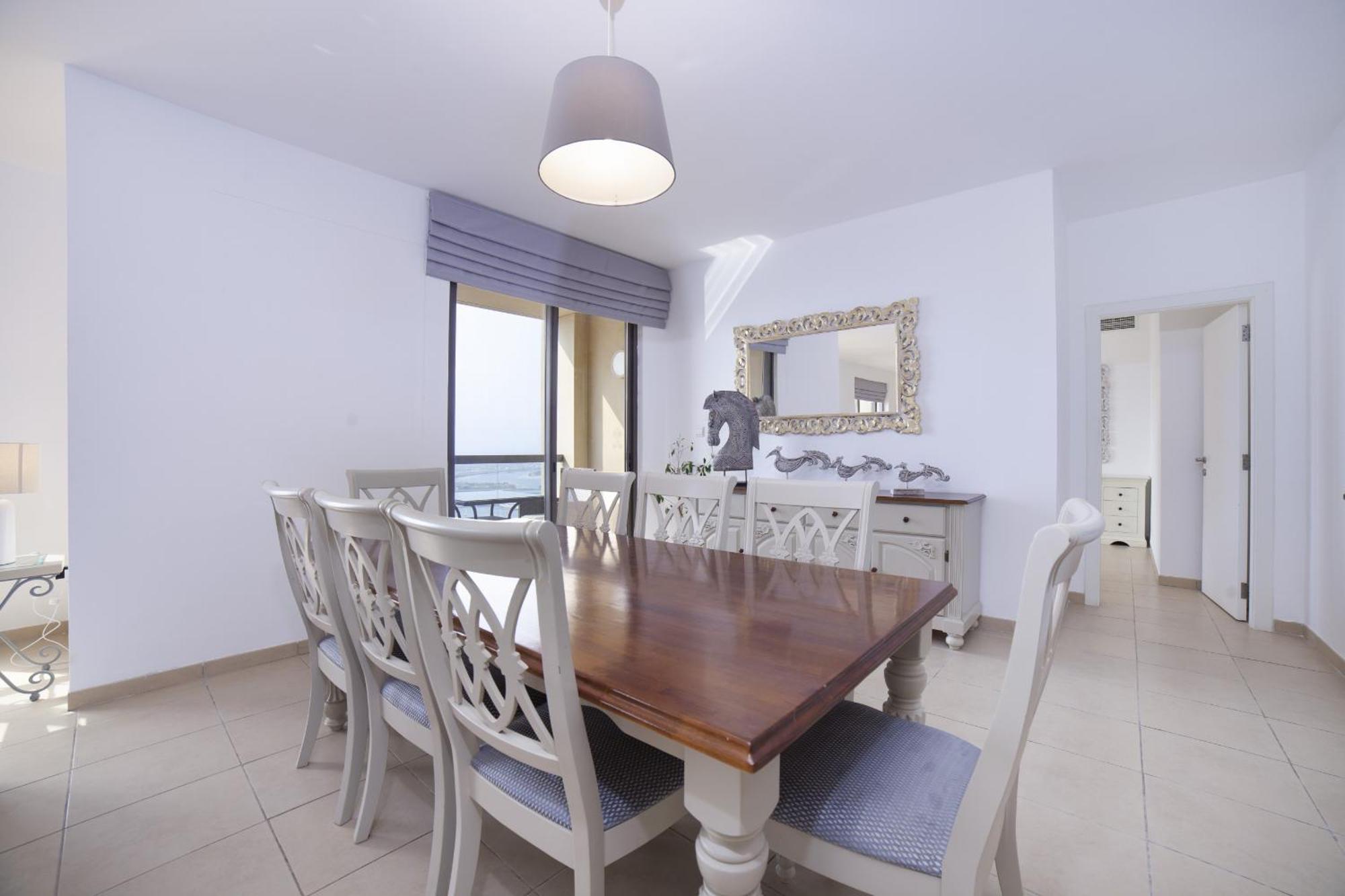 Stunning Marina & Sea View 4 Bedroom Apartment, Murjan 6 Jumeriah Beach 迪拜 外观 照片